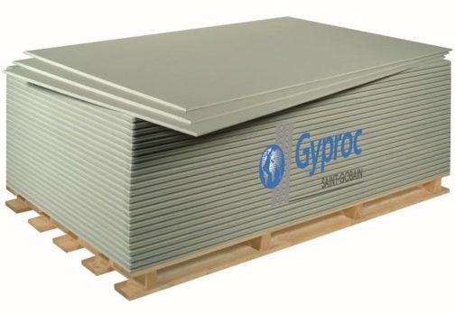 Влагостойкий гипсокартон Gyproc Аква Оптима 2700x1200x12,5 мм