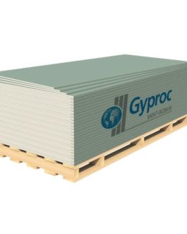 Гипсокартонный лист (ГКЛВ) Gyproc Аква Стронг 3000x1200x15 мм