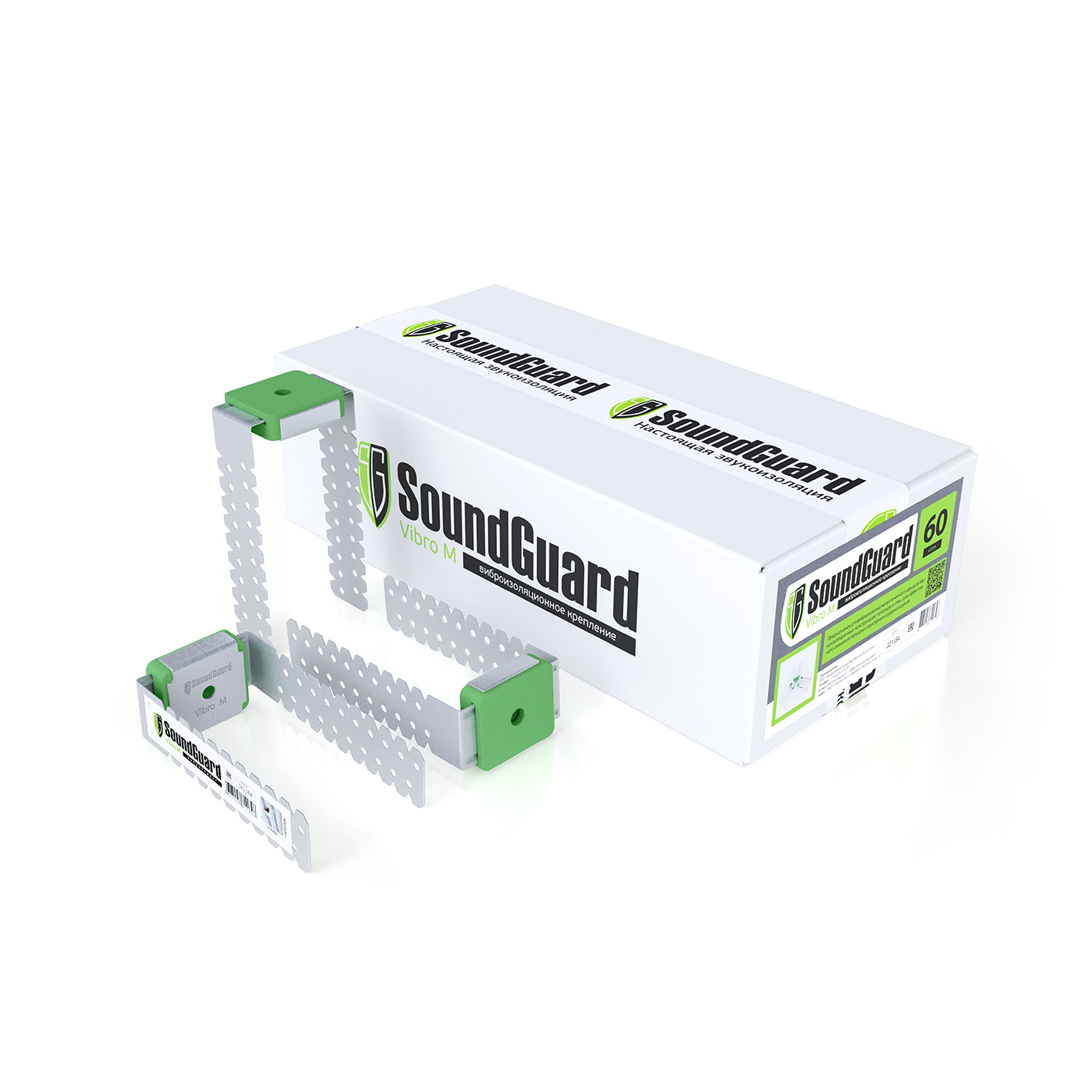 Виброизоляционное крепление SoundGuard Vibro М