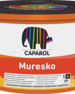 Дисперсионно акриловая фасадная краска с добавлением силакрила Caparol Muresko / Муреско База 3 9,4л