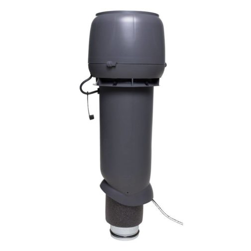 Р-вентилятор Vilpe E190/125/700 c шумопоглотителем, серый