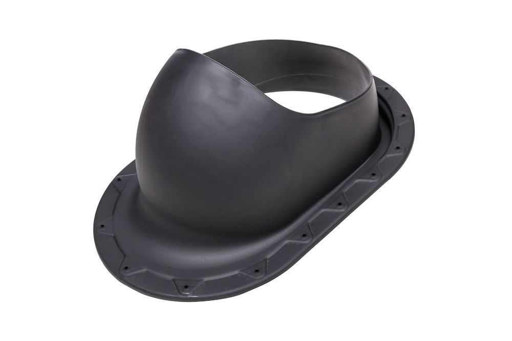 Проходной элемент для мягкой и фальцевой кровли Vilpe XL- Classic Черный