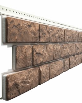 Сайдинг виниловый Docke Lux Bergart кедровый орех