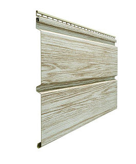 Виниловый сайдинг Дёке (Docke) LUX Брус D6S (Орех)