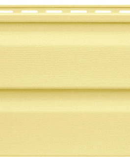 Виниловый сайдинг Альта Профиль Канада Плюс Престиж Желтый 3,66 x 0,23 м