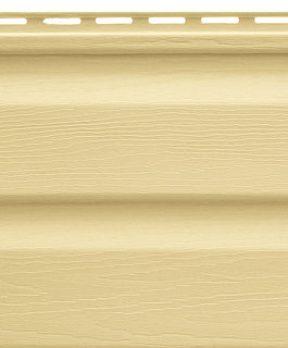Виниловый сайдинг Альта Профиль Канада Плюс Престиж Золотистый 3,66 x 0,23 м