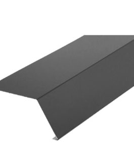 Планка карнизная 115x50x13х2000мм RAL 7024 темно-серый