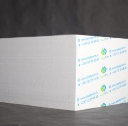 100 мм Атлас Пенополистирол ПСБ-C-25Фасад (Размер листа 1200 мм*1000 мм)