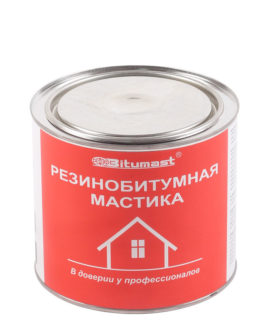 Мастика резинобитумная Bitumast – 2 л.
