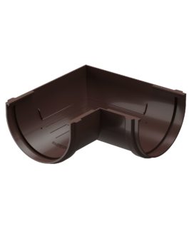 Угол желоба 90&deg пластиковый Docke Premium