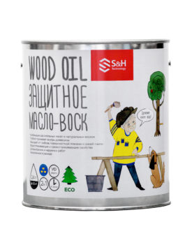WOOD OIL 2в1 защитное мало-воск для фасадов 2,4 л