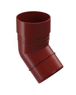 Колено 45&deg пластиковое Docke Standart