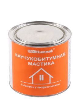 Мастика каучукобитумная Bitumast – 2 л.