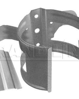 Хомут трубы (дерево)<br>металлический<br>D90