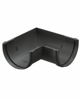 Угол желоба 90&deg пластиковый Docke Premium