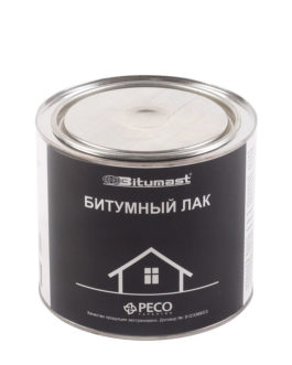 Битумный лак Bitumast – 2 л.