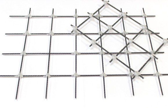 Композитная сетка для армирования Rockmesh 50х50 мм<br>ширина сетки 0,25 м