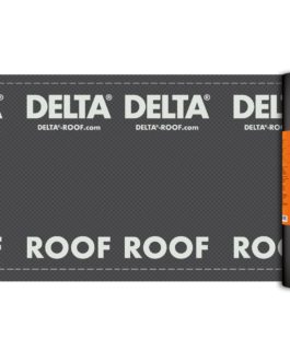 Гидроизоляционная плёнка/подкладочный ковёр DELTA-ROOF, 1,5х50, 75м²