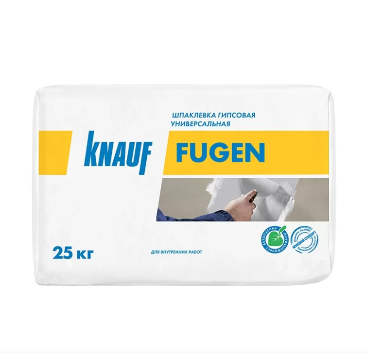 Шпаклевка гипсовая Knauf Фуген 25 кг