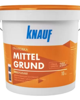 Грунт Knauf Миттельгрунд для впитывающих оснований концентрат 10 кг