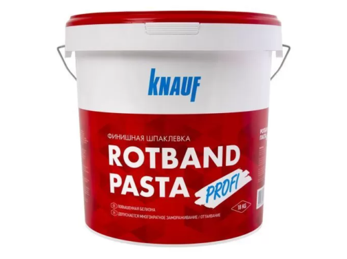 Шпаклевка финишная Knauf Ротбанд Паста Профи 18 кг