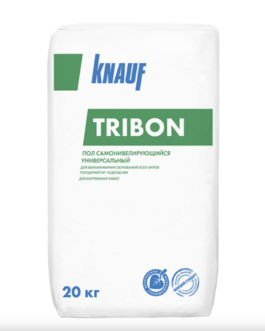 Ровнитель для пола Knauf Трибон самовыравнивающийся 20 кг