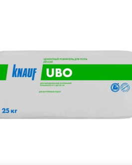 Ровнитель (стяжка пола) Knauf УБО цементная легкая 25 кг