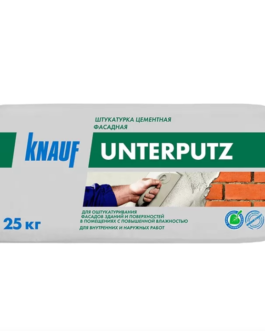 Штукатурка Knauf Унтерпутц цементная фасадная 25 кг
