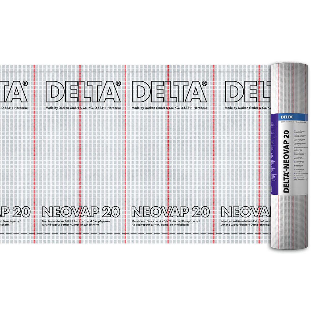 Пароизоляция DELTA NEOVAP 20, 1,5х50м, 75м²