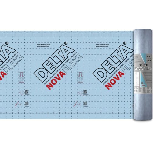 Пароизоляция DELTA-NOVAFLEXX 1,5х50м, 75м²