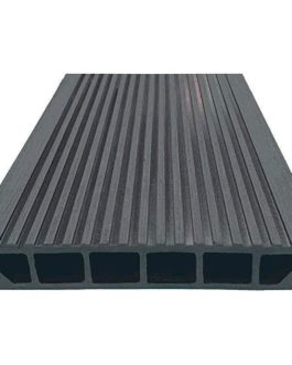 Террасная доска Deckron ДПК (ПЭ) 153х28х4000мм, серый