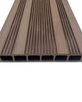 Террасная доска Ecodeck ПЭ шовная 165х24х6000мм, Венге