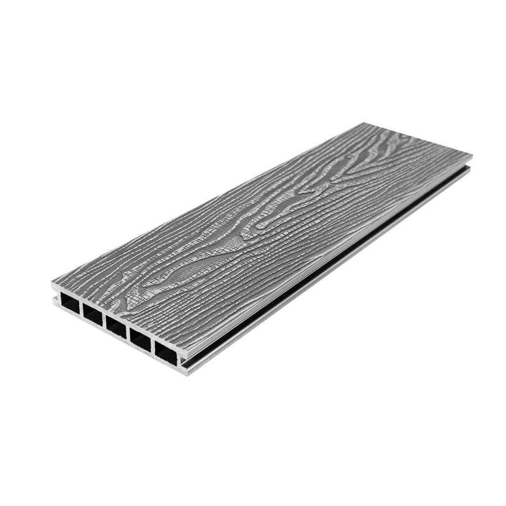 Террасная доска UnoDeck Vintage ДПК 150х24х4000, Серый