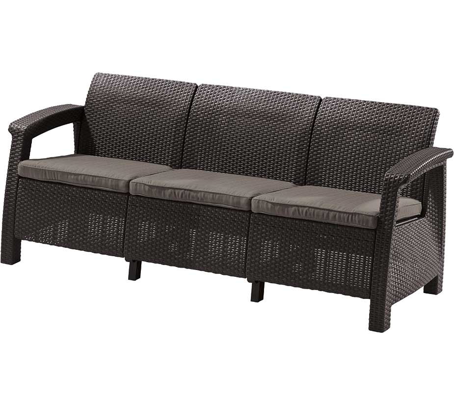 Диван 3-х местный Corfu Love Seat Max