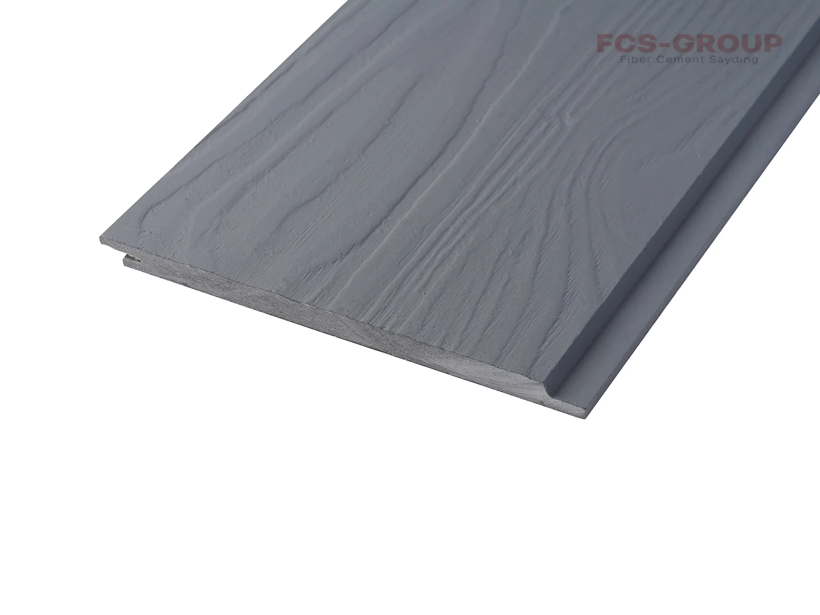Фиброцементный сайдинг FCS Wood Click (шип-паз) 3000*190*10мм F01