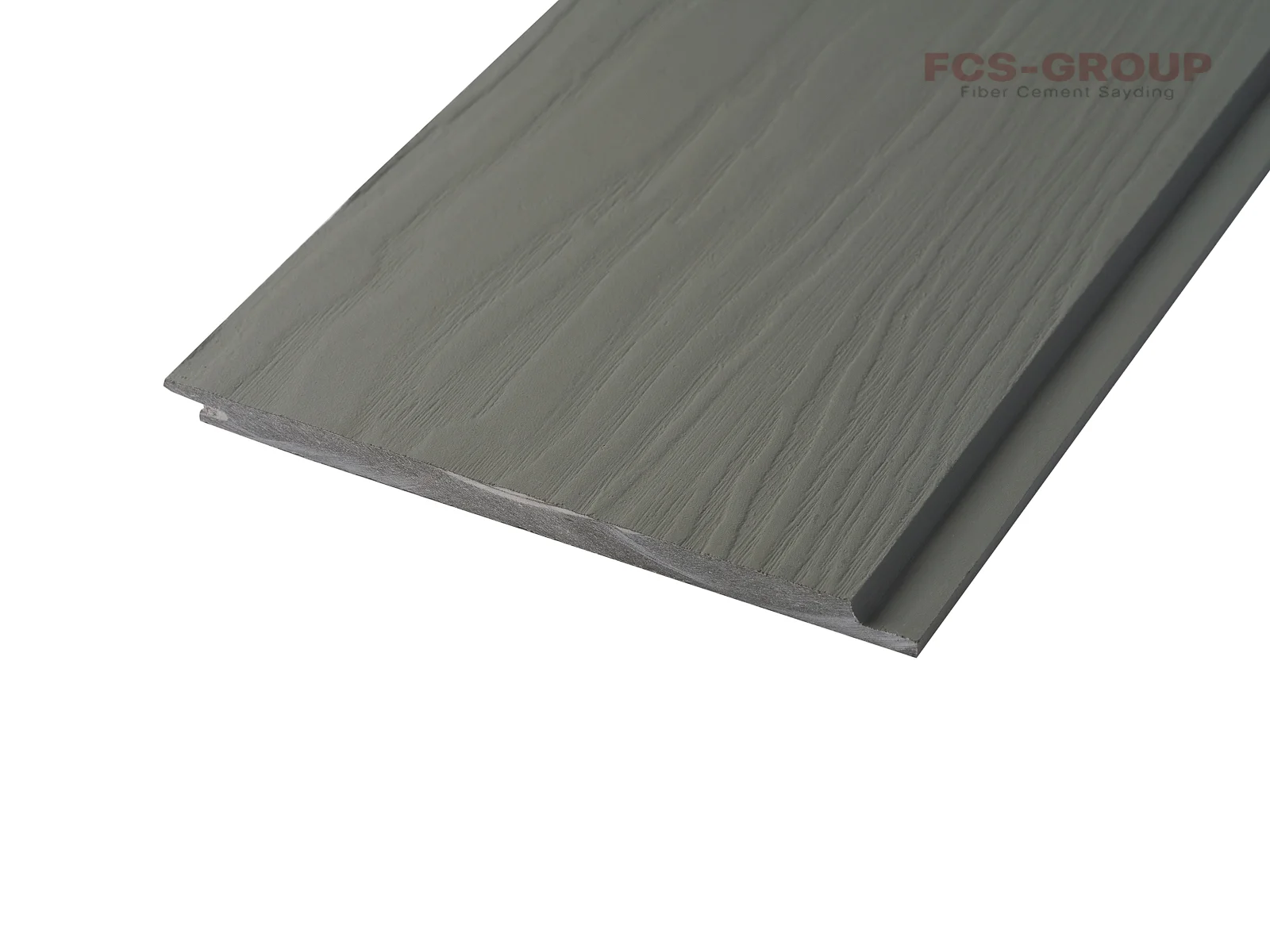 Фиброцементный сайдинг FCS Wood Click (шип-паз) 3000*190*10мм F01