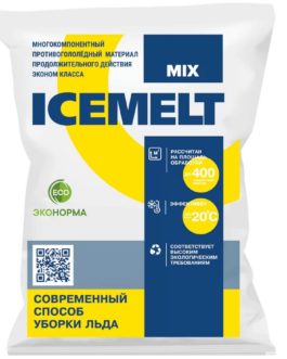 Противогололедный материал Айсмелт Mix (Icemelt Mix)