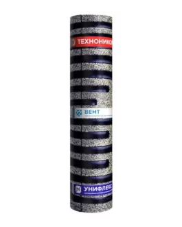 Рулонная кровля Технониколь Унифлекс Вент ЭКВ 1×10 м сланец серый